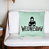 Perna Decorativa, Model Wednesday Addams 4, 40x40 cm, Verde Menta, Husa Detasabila, Burduf 25 bsc0356 PhotoRoom 2