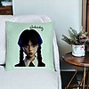 Perna Decorativa, Model Wednesday Addams 8, 40x40 cm, Verde Menta, Husa Detasabila, Burduf 26 bsc0362 PhotoRoom 3