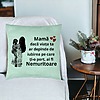 Perna Decorativa, Model pentru Mama 1, 40x40 cm, Verde Menta, Husa Detasabila, Burduf 26 bsc0375 PhotoRoom 3