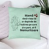 Perna Decorativa, Model pentru Mama 10, 40x40 cm, Verde Menta, Husa Detasabila, Burduf 24 bsc0384 PhotoRoom 1