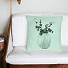 Perna Decorativa cu tematica de Craciun, 11, 40x40 cm, Verde Menta, Husa Detasabila, Burduf 25 bsc0405 PhotoRoom 2 1