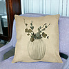 Perna Decorativa cu tematica de Craciun, 11, 40x40 cm, Husa Detasabila, Burduf 37 bsc0405 PhotoRoom 2
