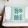 Perna Decorativa de Craciun, HOME, 40x40 cm, Verde Menta, Husa Detasabila, Burduf 25 bsc0416 PhotoRoom 2 1