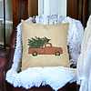 Perna Decorativa cu tematica de Craciun, 15, 40x40 cm, Husa Detasabila, Burduf 34 bsc0420 PhotoRoom 3
