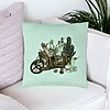 Perna Decorativa cu tematica de Craciun, 18, 40x40 cm, Verde Menta, Husa Detasabila, Burduf 24 bsc0425 PhotoRoom 1 1