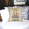 Perna Decorativa cu tematica de Craciun, Flamingo si Text, 40x40 cm, Husa Detasabila, Burduf 36 bsc0442 PhotoRoom 3