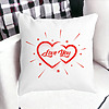 Perna Decorativa Patrata Love You, 40x40 cm, Alba, Mata, Husa Detasabila, Burduf 24 bss0175 PhotoRoom 5