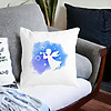 Perna Decorativa cu tematica de Craciun, Inger, 40x40 cm, Alba, Mata, Husa Detasabila, Burduf 18 bss0448 PhotoRoom 1