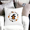 Perna Decorativa cu motiv de Halloween 7, 40x40 cm, Alba, Mata, Husa Detasabila, Burduf 21 bss0533 PhotoRoom 1
