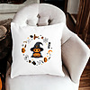 Perna Decorativa cu motiv de Halloween 7, 40x40 cm, Alba, Mata, Husa Detasabila, Burduf 20 bss0533 PhotoRoom