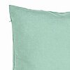 Perna Decorativa, Model Mood, 40×40 cm, Verde Menta, Husa Detasabila, Burduf 24 baza verde menta colt