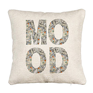Perna Decorativa Canapea, Model Mood, 40×40 cm, Cu fermoar