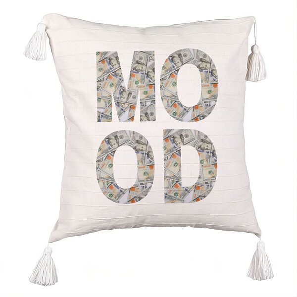 Perna Decorativa cu Franjuri Mood, 45x45 cm, Cu fermoar 5 bsc0070 4