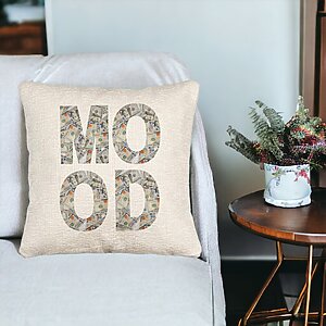 Alternative view of Perna Decorativa Canapea, Model Mood, 40×40 cm, Cu fermoar