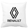 Perna Decorativa, Renault, 40×40 cm, Alba, Mata, Husa Detasabila, Burduf 4 bscalbmat0738