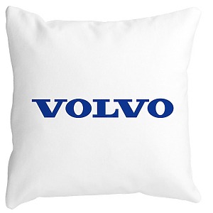 Perna Decorativa, Volvo, 40×40 cm, Alba, Mata, Husa Detasabila, Burduf