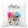 Perna Decorativa, Stray Kids 3, 40×40 cm, Alba, Mata, Husa Detasabila, Burduf 4 bscalbmat0752