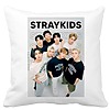 Perna Decorativa, Stray Kids 4, 40×40 cm, Alba, Mata, Husa Detasabila, Burduf 4 bscalbmat0753