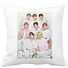 Perna Decorativa, Stray Kids 7, 40×40 cm, Alba, Mata, Husa Detasabila, Burduf 4 bscalbmat0756