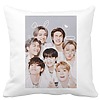 Perna Decorativa, Stray Kids 11, 40×40 cm, Alba, Mata, Husa Detasabila, Burduf 4 bscalbmat0760