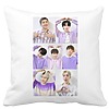 Perna Decorativa BTS Army 9, 40×40 cm, Alba, Mata, Husa Detasabila, Burduf 4 bscalbmat0785
