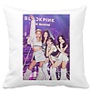 Perna Decorativa BlackPink, Model 7, 40x40 cm, Alba, Mata, Husa Detasabila, Burduf 4 bscalbmat0792