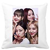 Perna Decorativa BlackPink, Model 8, 40x40 cm, Alba, Mata, Husa Detasabila, Burduf 4 bscalbmat0793