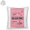 Perna Decorativa Fluffy BlackPink, Model 13, 45×45 cm, Cu fermoar 8 1 0003 bspff0797