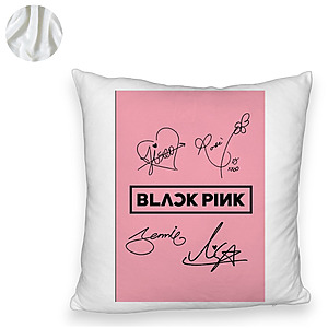 Alternative view of Perna Decorativa Fluffy BlackPink, Model 13, 45×45 cm, Cu fermoar