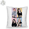 Perna Decorativa Fluffy BlackPink, Model 9, 45×45 cm, Cu fermoar 8 1 0006 bspff0794
