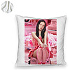 Perna Decorativa Fluffy BlackPink Jisoo 4, 45×45 cm, Cu fermoar 8 1 0023 bspff0777