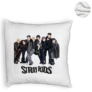 Alternative view of Perna Decorativa Fluffy , Stray Kids 6, 45×45 cm, Cu fermoar