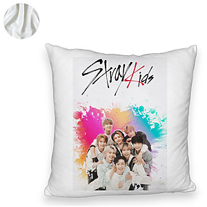 Alternative view of Perna Decorativa Fluffy , Stray Kids 3, 45×45 cm, Cu fermoar