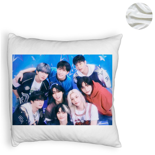 Perna Decorativa Fluffy , Stray Kids, 45×45 cm, Cu fermoar 6 1 0050 bspff0750