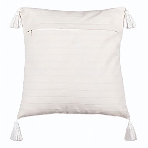 Alternative view of Perna Decorativa cu Franjuri , Land Rover, 45×45 cm, Cu fermoar