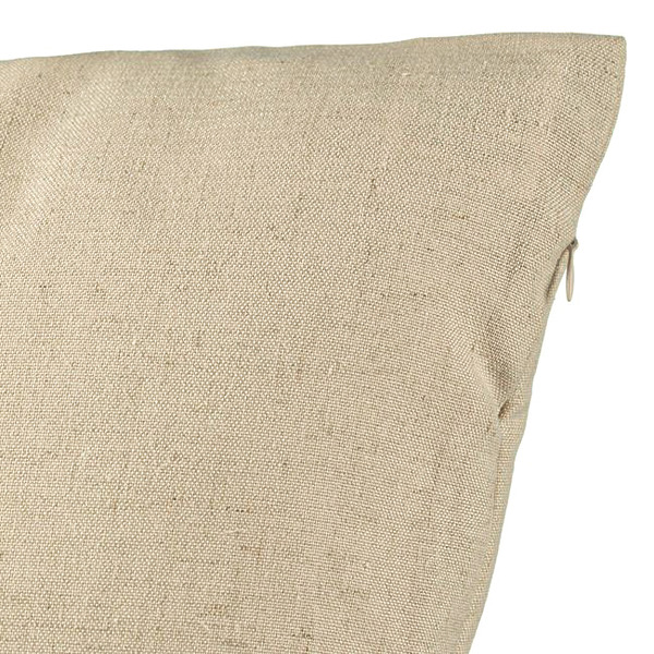 Perna Decorativa BlackPink Rose 2, 40×40 cm, Bej, Husa Detasabila, Burduf 6 baza perna bej colt 2