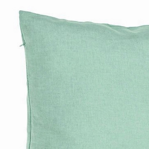 Perna Decorativa BlackPink Rose 2, 40×40 cm, Verde Menta, Husa Detasabila, Burduf 6 baza verde menta colt 34