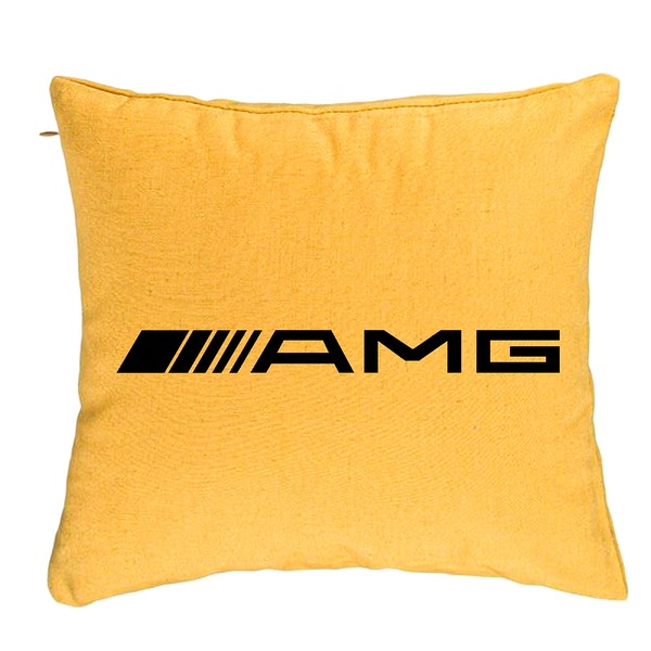 Perna Decorativa, AMG, 40x40 cm, Galben, Husa Detasabila, Burduf 5 bpglbn0737 rotated e1741284064464