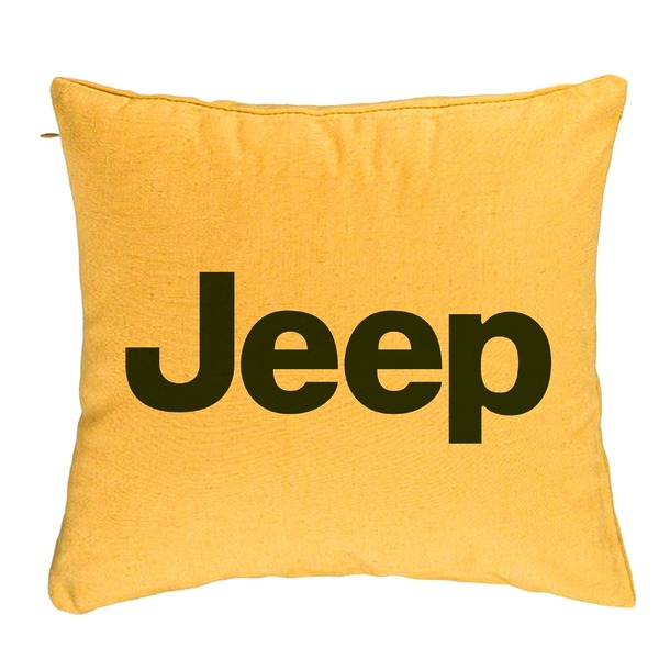 Perna Decorativa, Jeep, 40x40 cm, Galben, Husa Detasabila, Burduf 5 bpglbn0744 rotated e1741284125686