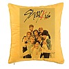 Perna Decorativa, Stray Kids 12, 40x40 cm, Galben, Husa Detasabila, Burduf 7 bpglbn0761