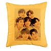 Perna Decorativa BTS Army 10, 40x40 cm, Galben, Husa Detasabila, Burduf 7 bpglbn0786