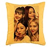 Perna Decorativa BlackPink, Model 8, 40x40 cm, Galben, Husa Detasabila, Burduf 7 bpglbn0793