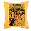 Perna Decorativa BlackPink, Model 11, 40x40 cm, Galben, Husa Detasabila, Burduf 7 bpglbn0796