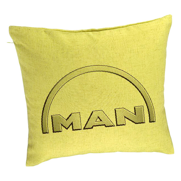 Perna Decorativa, Man, 40×40 cm, Verde, Husa Detasabila, Burduf 5 bpvrd0732