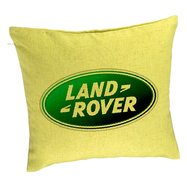 Perna Decorativa, Land Rover, 40×40 cm, Verde, Husa Detasabila, Burduf 5 bpvrd0739