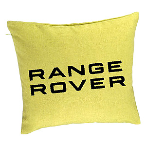 Perna Decorativa, Range Rover, 40×40 cm, Verde, Husa Detasabila, Burduf