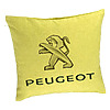 Perna Decorativa, Peugeot, 40×40 cm, Verde, Husa Detasabila, Burduf 7 bpvrd0741