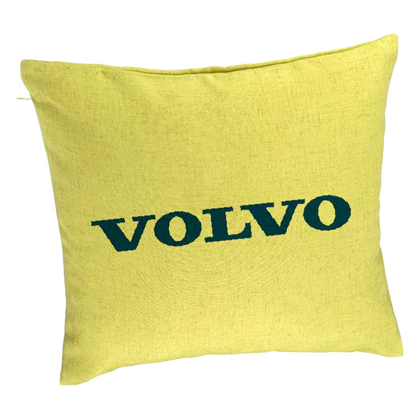 Perna Decorativa, Volvo, 40×40 cm, Verde, Husa Detasabila, Burduf 5 bpvrd0742