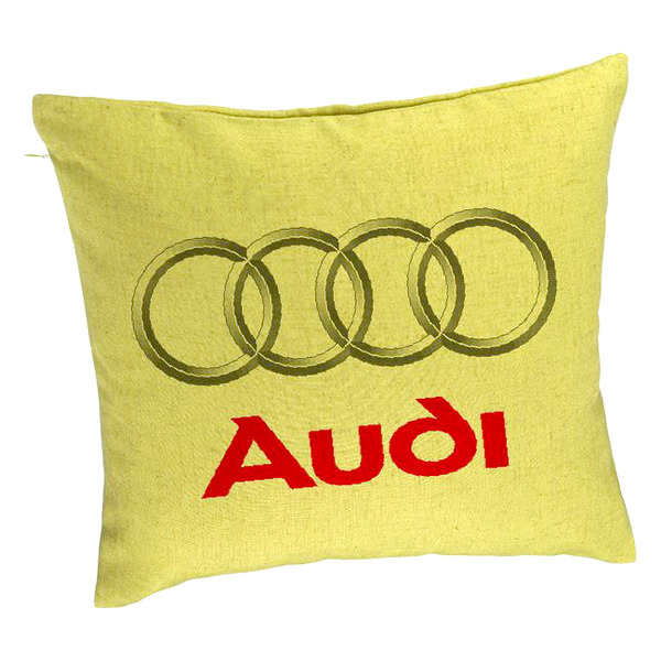 Perna Decorativa, Audi, 40×40 cm, Verde, Husa Detasabila, Burduf 5 bpvrd0745