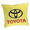 Perna Decorativa, Toyota, 40×40 cm, Verde, Husa Detasabila, Burduf 7 bpvrd0748